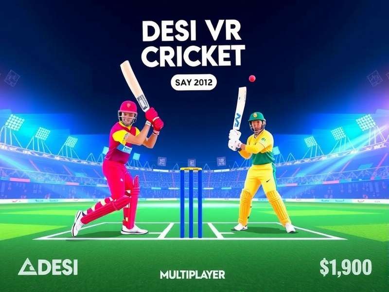 Multiplayer match in Desi VR Cricket Duel Desi VR Cricket Duel Multiplayer